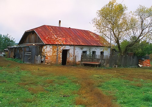 Дом в селе Себино, в котором родилас святая